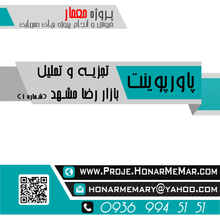 پروژه تحلیل بازار رضا مشهد